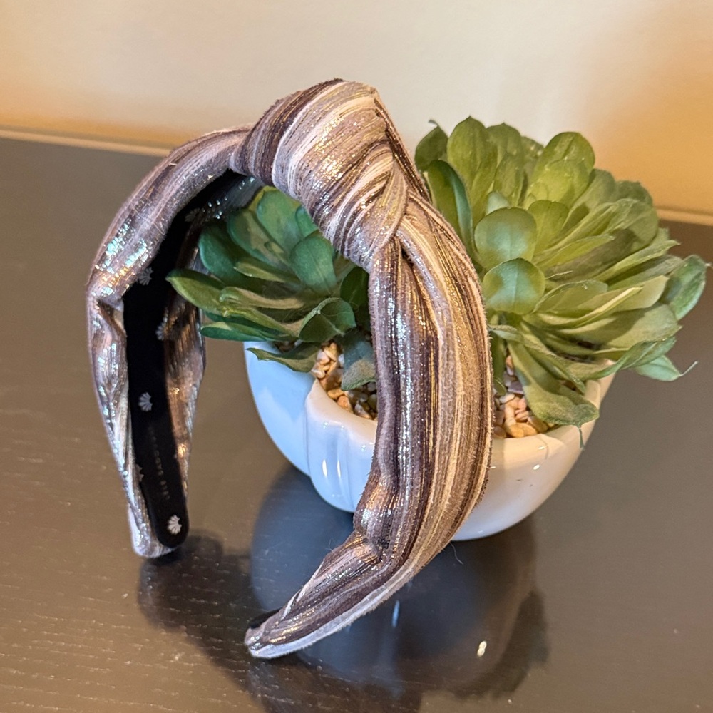Shimmering Metallic Headband Lele sadoughi